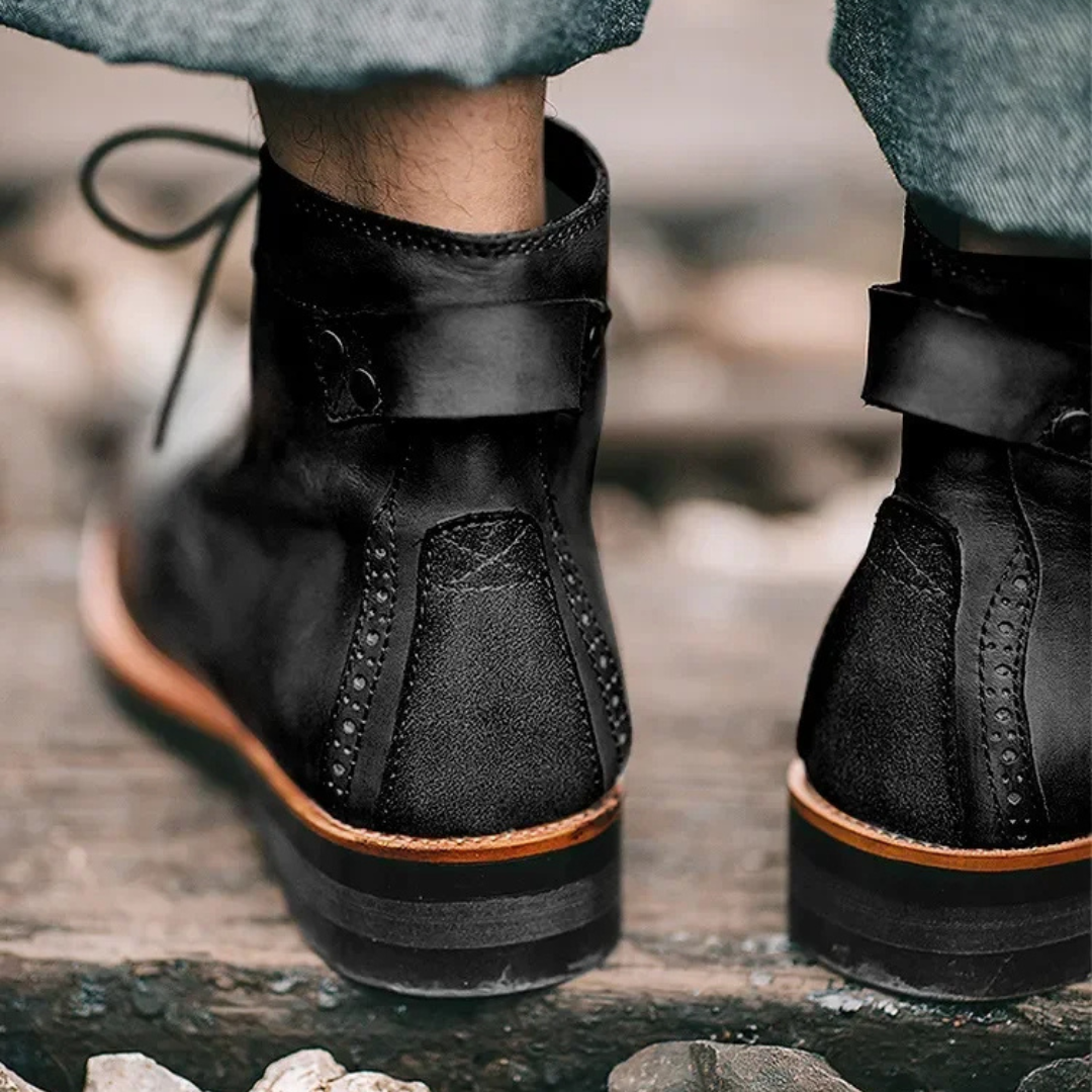 HENRY | LEATHER WORK BOOTS