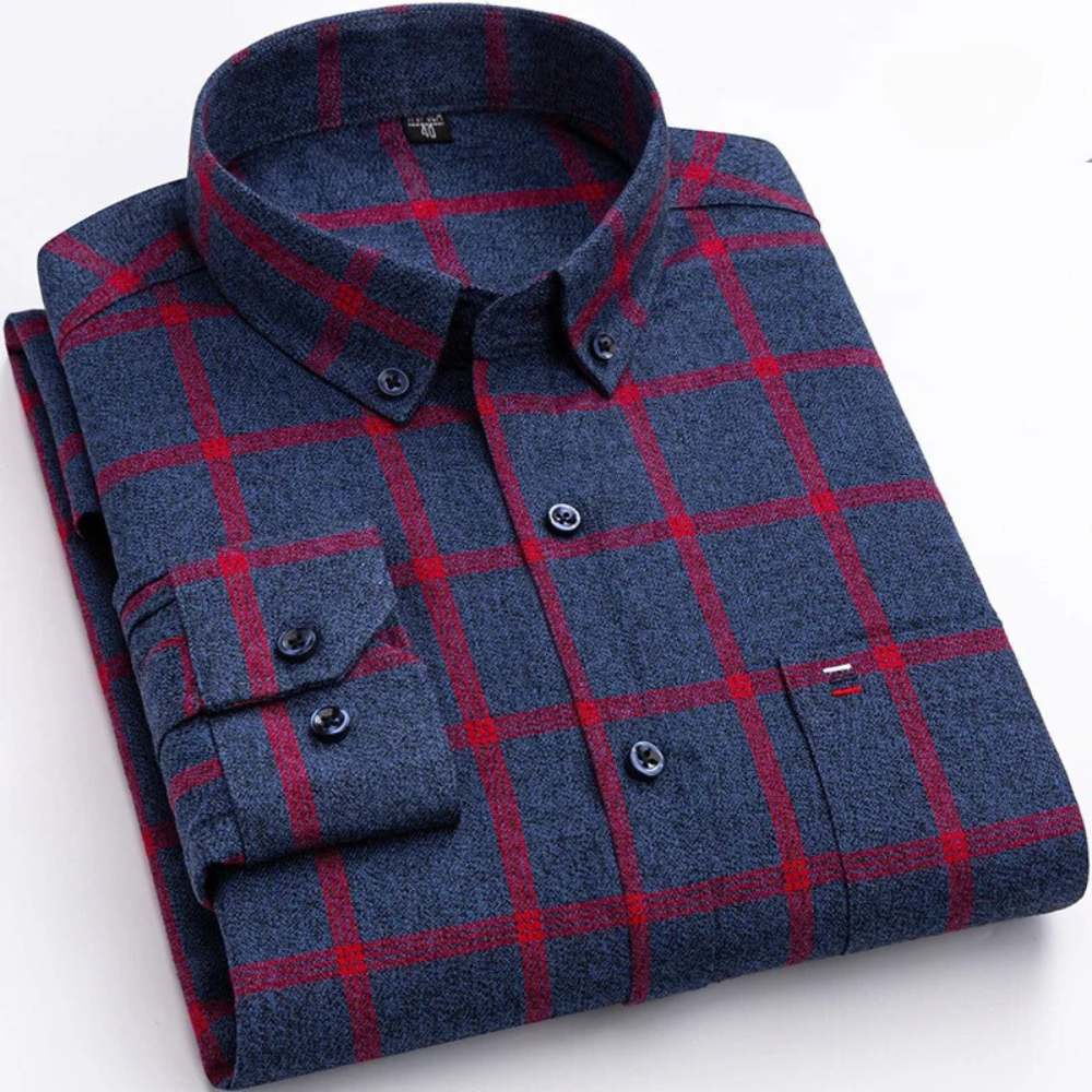 JAMES | CHECKED COTTON SHIRT