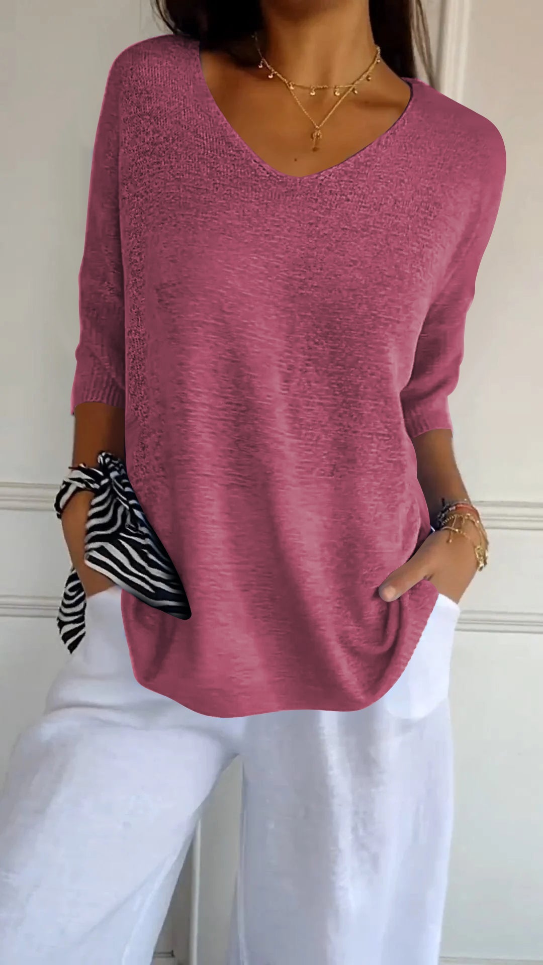 LORRAINE | ELEGANT KNITTED SHIRT