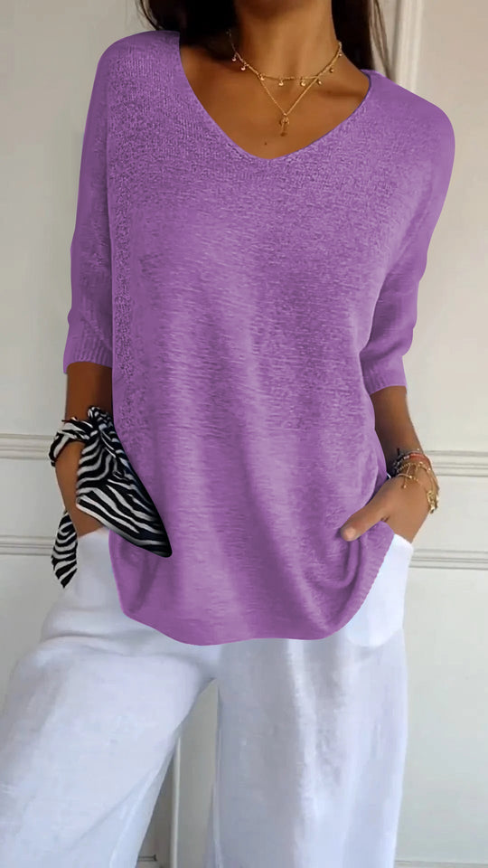 LORRAINE | ELEGANT KNITTED SHIRT