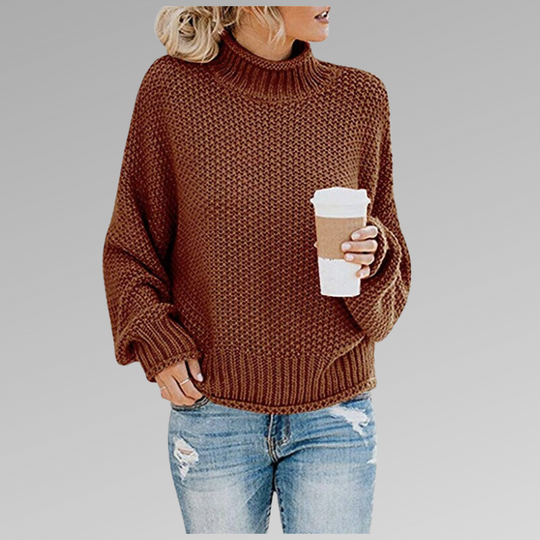 EVELYN | HIGH-NECK SWEATER