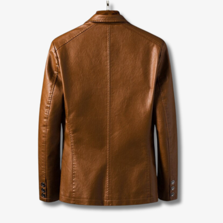 HARVEY | FAUX LEATHER JACKET