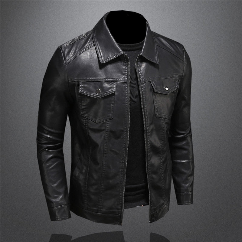 HENRY | LEATHER JACKET