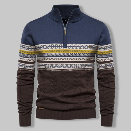 HARRISON | QUARTER ZIP SWEATER