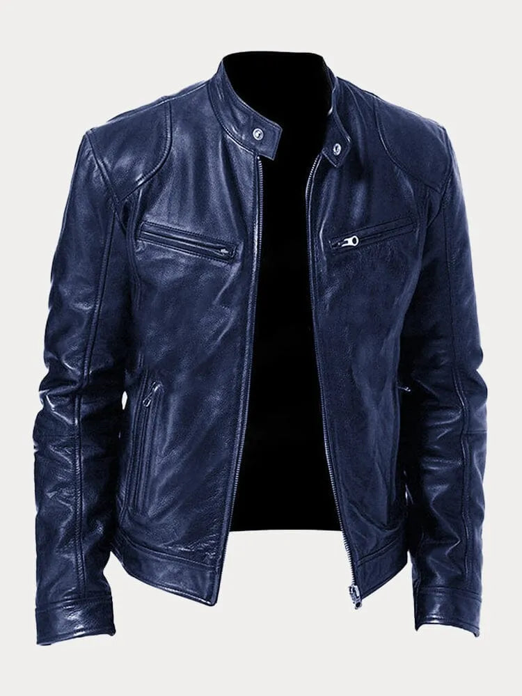 JAMES | CASUAL LEATHER JACKET