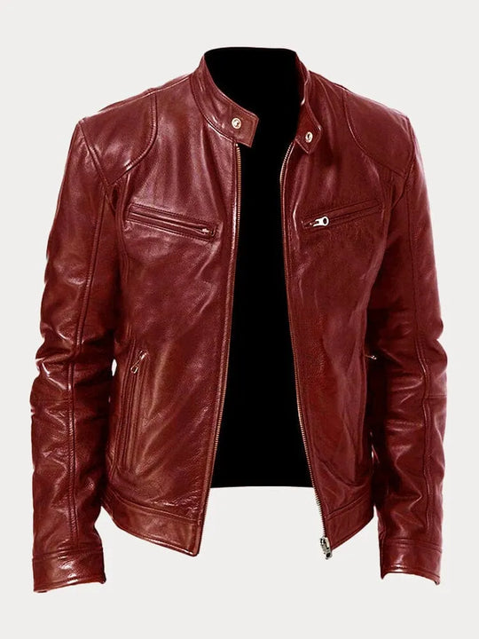 JAMES | CASUAL LEATHER JACKET