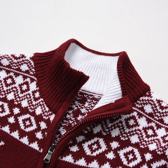 JAMES | FESTIVE KNIT CARDIGAN