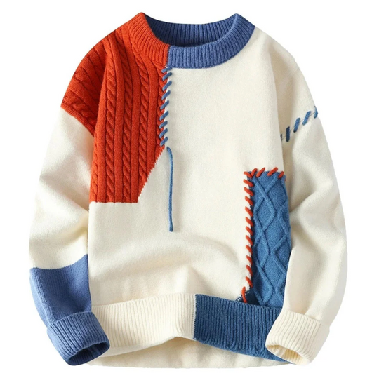 OLIVER | PATCHWORK SWEATER