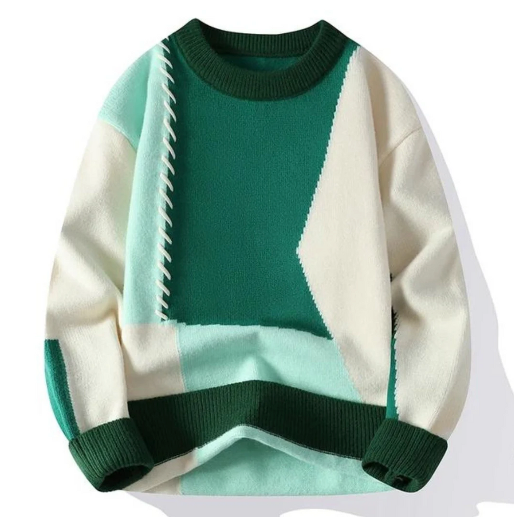 HARVEY | PATCHWORK SWEATER