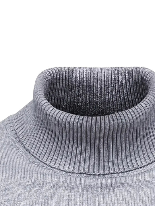 HENRY | CASUAL TURTLENECK PULLOVER