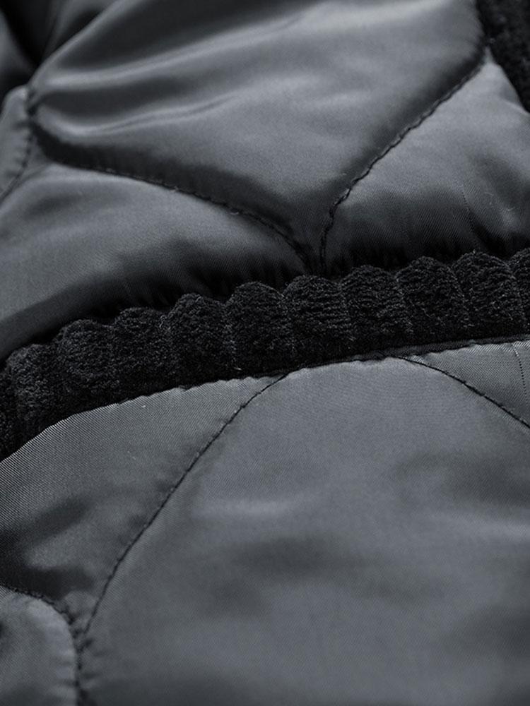 HENRY | QUILTED CORDUROY COAT