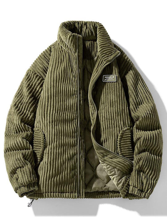 HENRY | QUILTED CORDUROY COAT